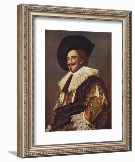 'The Laughing Cavalier', 1624-Frans Hals-Framed Giclee Print