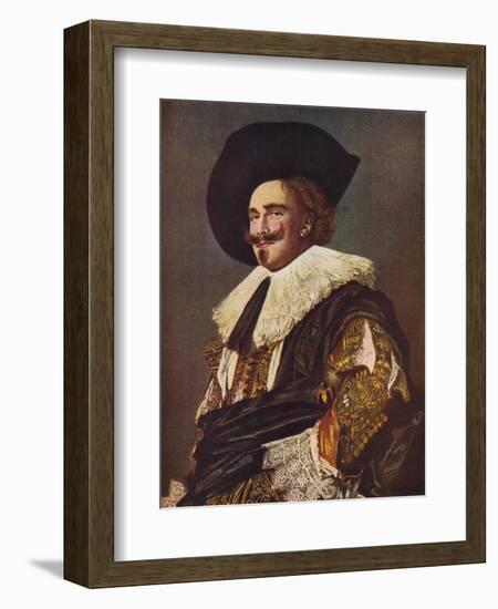 'The Laughing Cavalier', 1624-Frans Hals-Framed Giclee Print