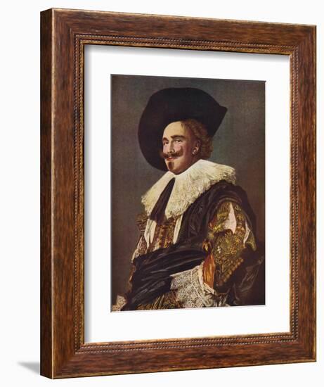 'The Laughing Cavalier', 1624-Frans Hals-Framed Giclee Print