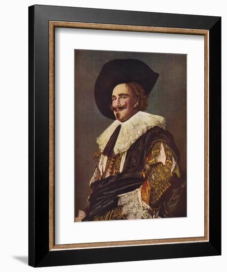 'The Laughing Cavalier', 1624-Frans Hals-Framed Giclee Print