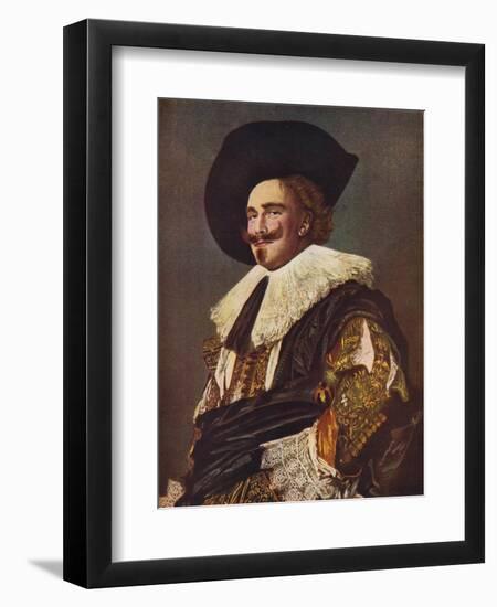 'The Laughing Cavalier', 1624-Frans Hals-Framed Giclee Print