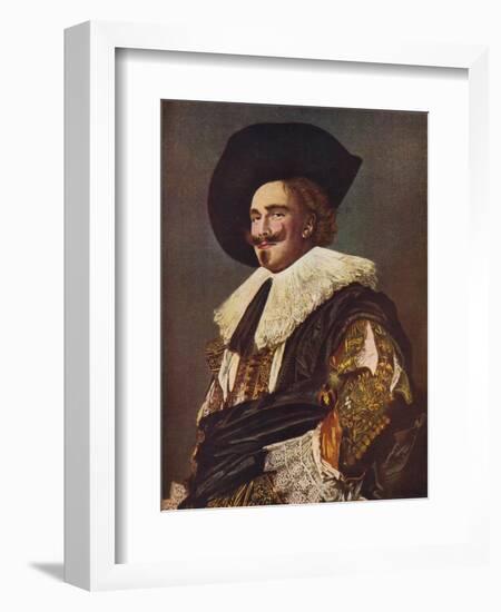 'The Laughing Cavalier', 1624-Frans Hals-Framed Giclee Print