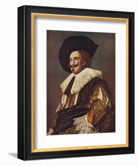 'The Laughing Cavalier', 1624-Frans Hals-Framed Giclee Print