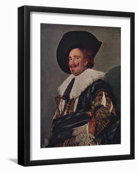 'The Laughing Cavalier', 1624-Frans Hals-Framed Giclee Print