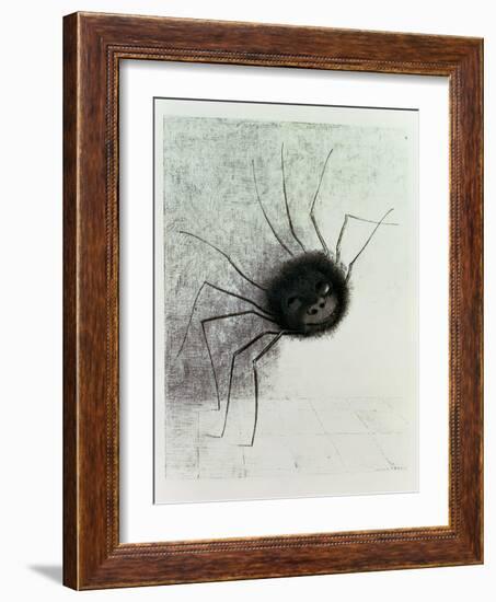 The Laughing Spider, C.1881-Odilon Redon-Framed Giclee Print