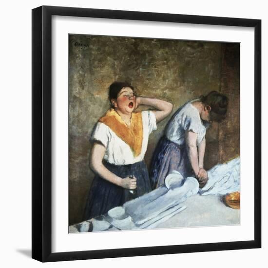 The Launderesses-Edouard Manet-Framed Giclee Print