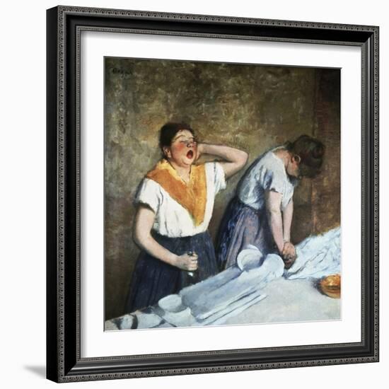 The Launderesses-Edouard Manet-Framed Giclee Print