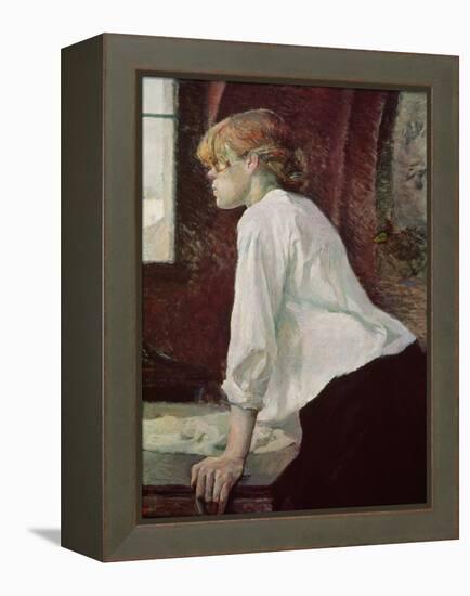 The Laundress, 1889-Henri de Toulouse-Lautrec-Framed Premier Image Canvas