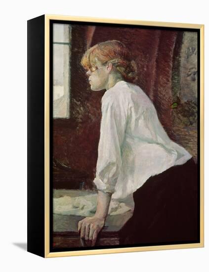 The Laundress, 1889-Henri de Toulouse-Lautrec-Framed Premier Image Canvas