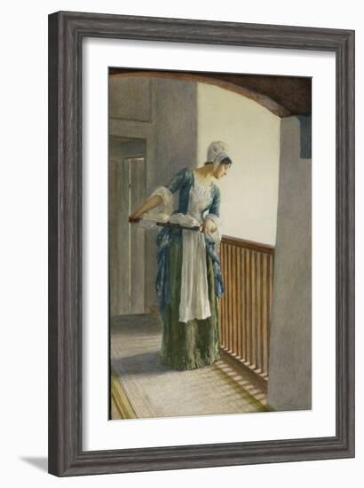 The Laundry Maid, c.1920-William Henry Margetson-Framed Giclee Print