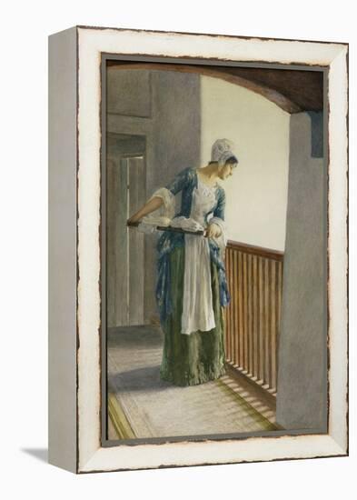 The Laundry Maid, c.1920-William Henry Margetson-Framed Premier Image Canvas