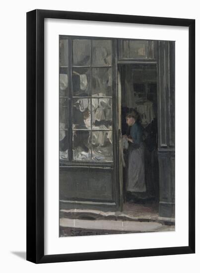 The Laundry Shop, 1885-Walter Richard Sickert-Framed Giclee Print