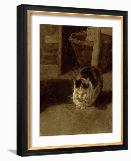 The Laundry Woman-Jean-Baptiste Simeon Chardin-Framed Giclee Print