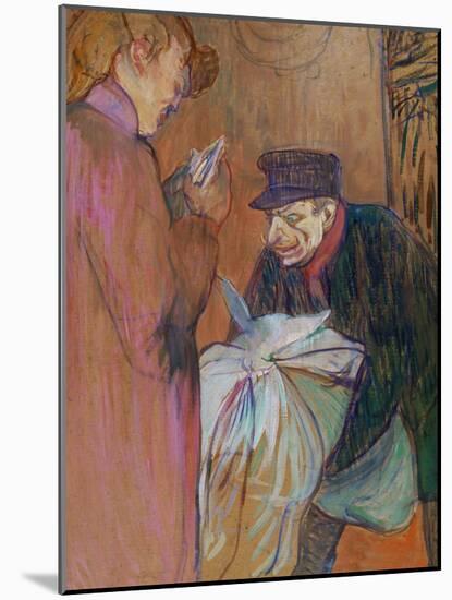 The Laundryman of the House, 1894-Henri de Toulouse-Lautrec-Mounted Giclee Print