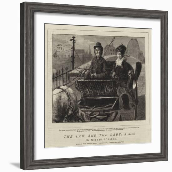 The Law and the Lady, a Novel-Sydney Prior Hall-Framed Giclee Print