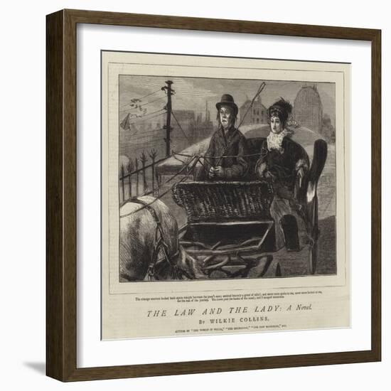 The Law and the Lady, a Novel-Sydney Prior Hall-Framed Giclee Print