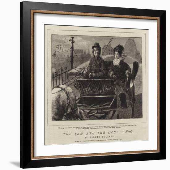 The Law and the Lady, a Novel-Sydney Prior Hall-Framed Giclee Print