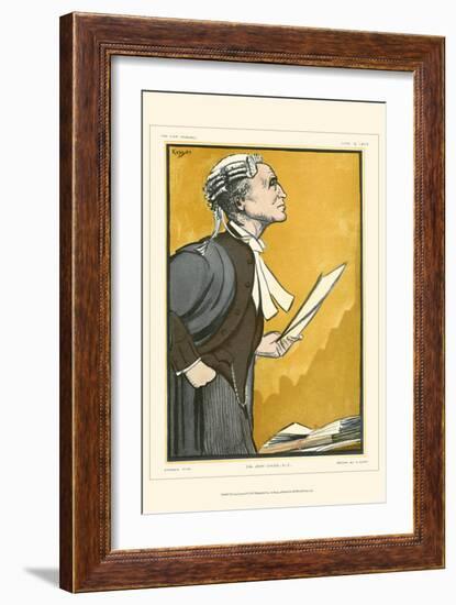 The Law Journal I-Kapp-Framed Art Print