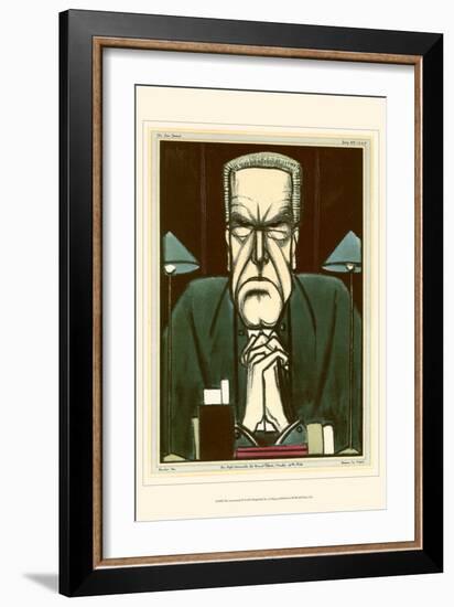 The Law Journal IV-Kapp-Framed Art Print