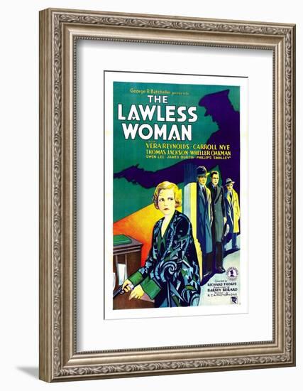 The Lawless Woman, Far Left: Vera Reynolds, 1931-null-Framed Photo