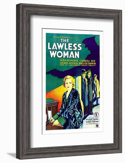 The Lawless Woman, Far Left: Vera Reynolds, 1931-null-Framed Photo