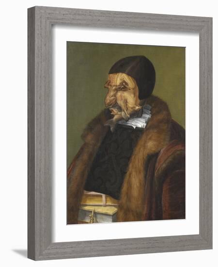 The Lawyer, 1566-Giuseppe Arcimboldo-Framed Giclee Print