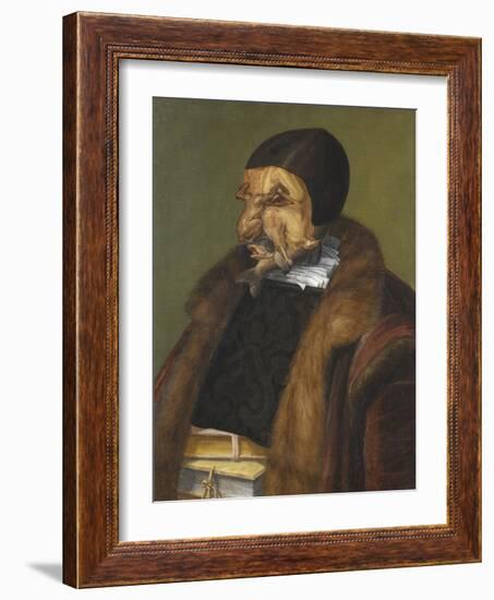 The Lawyer, 1566-Giuseppe Arcimboldo-Framed Giclee Print