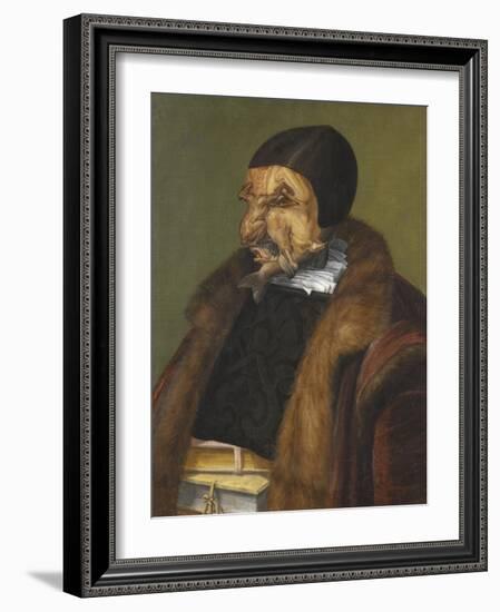 The Lawyer, 1566-Giuseppe Arcimboldo-Framed Giclee Print