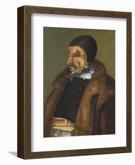 The Lawyer, 1566-Giuseppe Arcimboldo-Framed Giclee Print