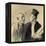 The Lawyer and His Client-Honore Daumier-Framed Premier Image Canvas