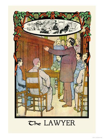 The Lawyer Art Print H O Kennedy Art Com