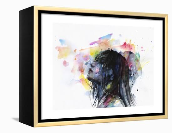 The Layers Within-Agnes Cecile-Framed Stretched Canvas