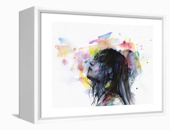 The Layers Within-Agnes Cecile-Framed Stretched Canvas