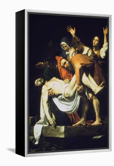 The Laying in the Tomb (The Deposition/The Entombment), 1602-16044-Caravaggio-Framed Premier Image Canvas