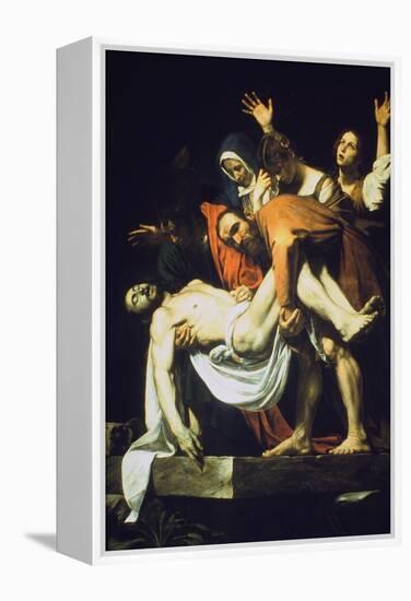 The Laying in the Tomb (The Deposition/The Entombment), 1602-16044-Caravaggio-Framed Premier Image Canvas