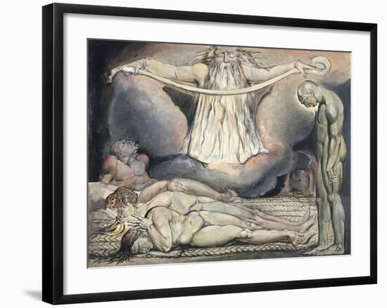 The Lazar House, 1795-William Blake-Framed Giclee Print