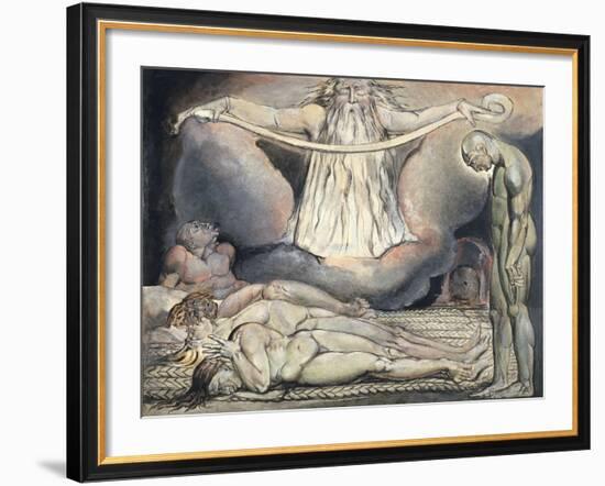 The Lazar House, 1795-William Blake-Framed Giclee Print