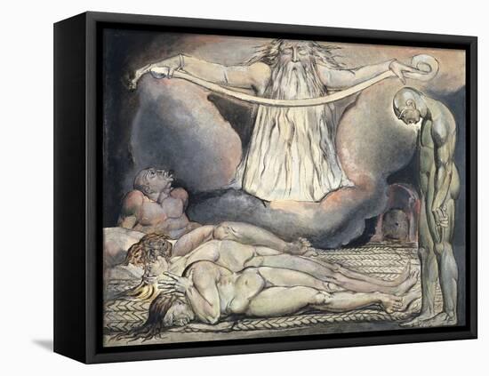 The Lazar House, 1795-William Blake-Framed Premier Image Canvas