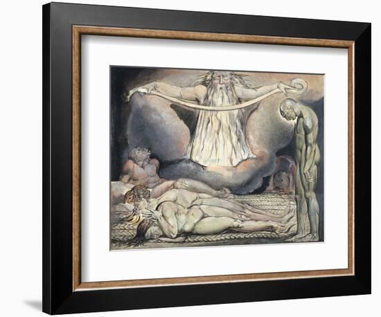 The Lazar House, 1795-William Blake-Framed Giclee Print