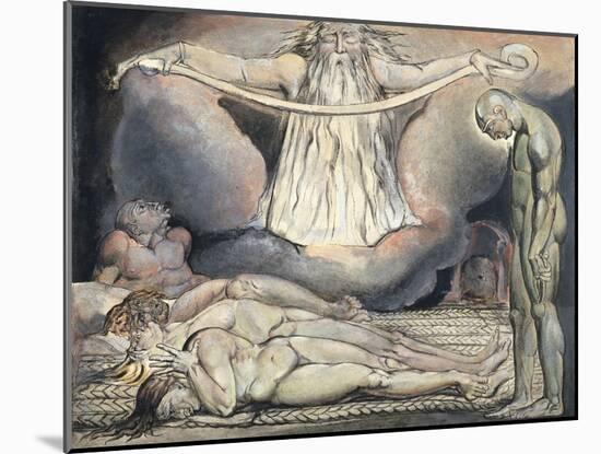 The Lazar House, 1795-William Blake-Mounted Giclee Print