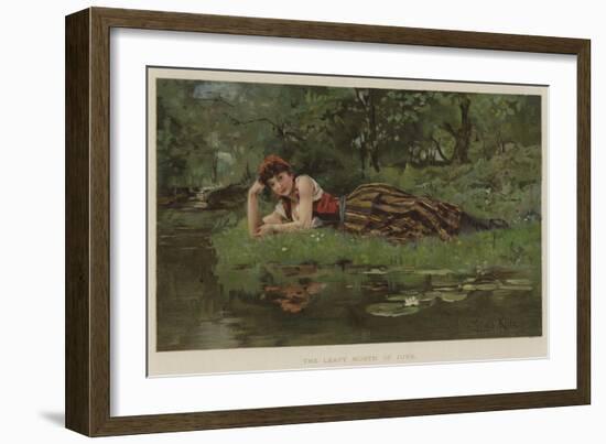 The Leafy Month of June-Henry John Yeend King-Framed Giclee Print