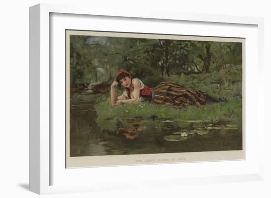 The Leafy Month of June-Henry John Yeend King-Framed Giclee Print