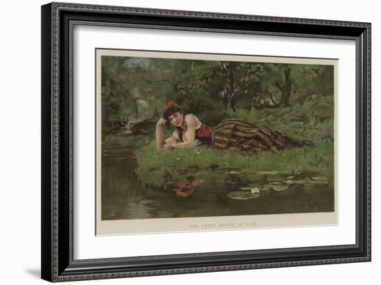 The Leafy Month of June-Henry John Yeend King-Framed Giclee Print