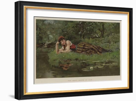 The Leafy Month of June-Henry John Yeend King-Framed Giclee Print