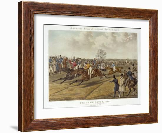 The Leamington, Oct. 20th 1840: Coming in-Charles Hunt-Framed Giclee Print