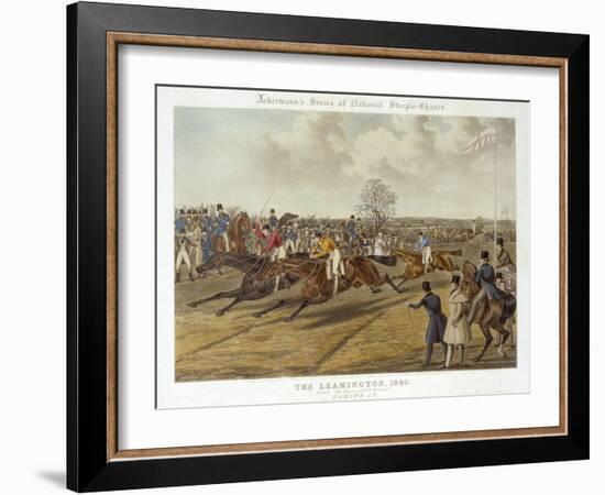 The Leamington, Oct. 20th 1840: Coming in-Charles Hunt-Framed Giclee Print