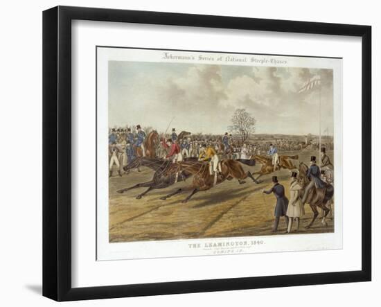 The Leamington, Oct. 20th 1840: Coming in-Charles Hunt-Framed Giclee Print