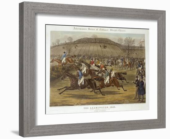 The Leamington, Oct. 20th 1840: the Start-Charles Hunt-Framed Giclee Print