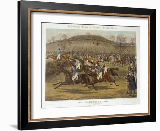 The Leamington, Oct. 20th 1840: the Start-Charles Hunt-Framed Giclee Print