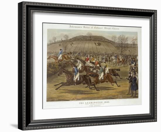 The Leamington, Oct. 20th 1840: the Start-Charles Hunt-Framed Giclee Print